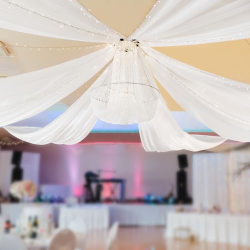 Ceiling Drapes for Weddings