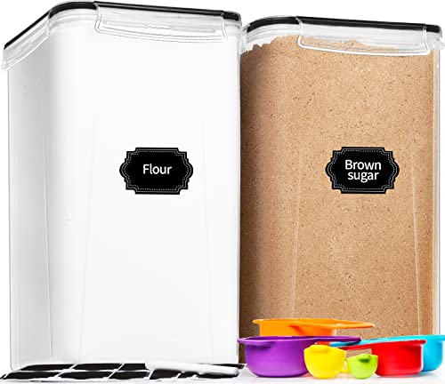 CEKEE Extra Large Food Storage Containers with Lids - 6.5L