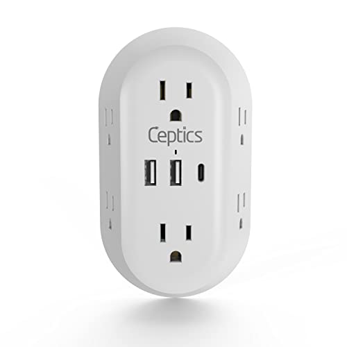 Ceptics 20W Wall Power Strip Charger