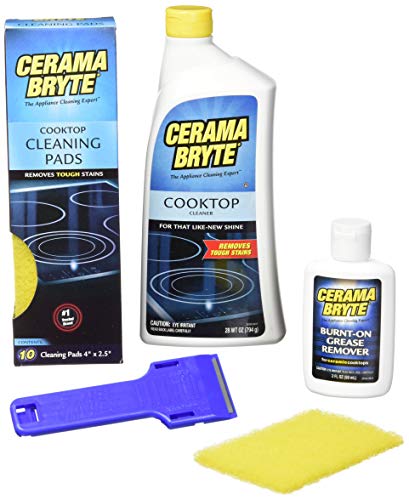 Cerama Bryte Best Value Cooktop Cleaner Kit