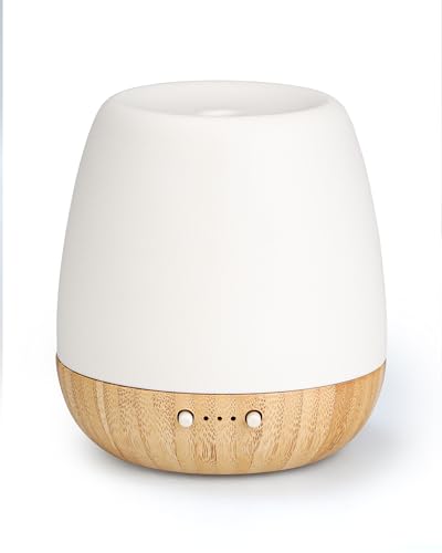 Ceramic Oil Diffuser with Warm Ambient Light