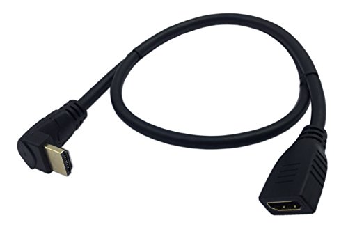 Cerrxian HDMI 2.0 Down Angle Cable - 4K, Ethernet, 3D