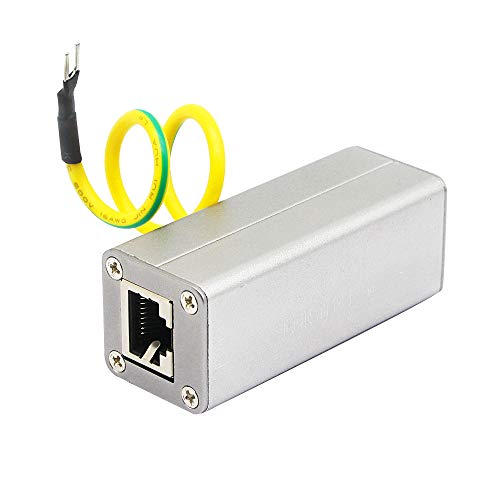 CERRXIAN RJ45 Ethernet Network Surge Protector Outdoor Arrester Protection Device