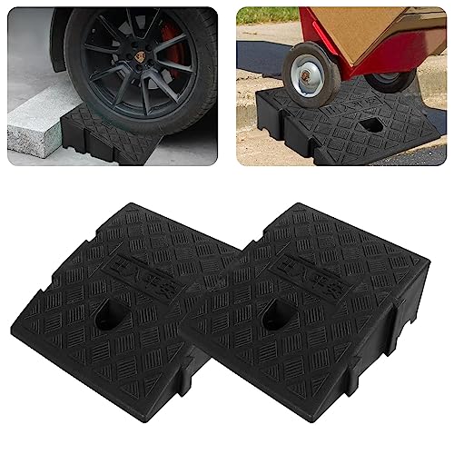 CertBuy 2 Pack Curb Ramps: Reliable and Versatile Mobility Solution