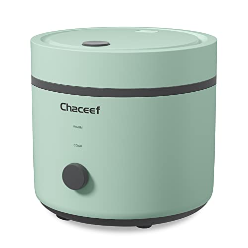 CHACEEF 1.5L Small Rice Cooker with Non-stick Coating