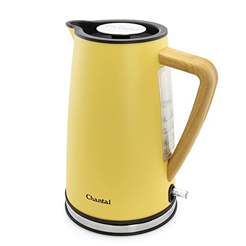 Chantal Oslo Cordless Electric Kettle (Butter Yellow)