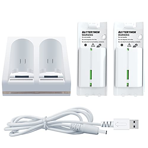 Charging Station Dock for Wii/Wii U Remote Game Controller