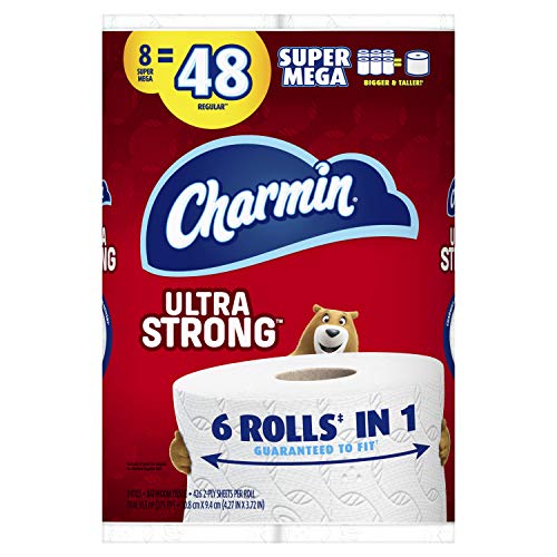 Charmin Ultra Strong Toilet Paper, Super Mega Roll