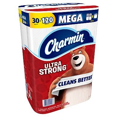 Charmin Ultra Strong TP Mega Rolls