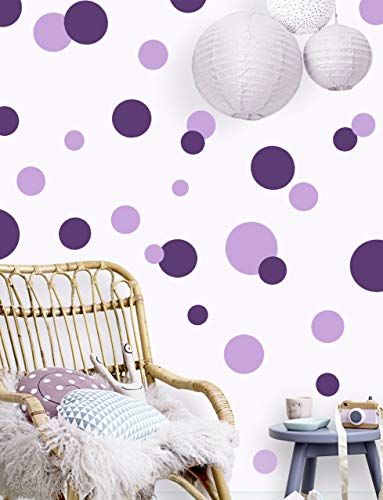 Charming Polka Dot Wall Decals for Girls Room Decor
