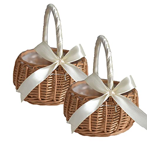 Charming Wedding Flower Girl Basket Set