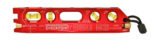 CHECKPOINT Laser Torpedo Level, Red
