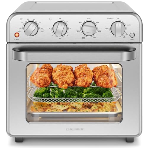 Chefman 7-in-1 Air Fryer Toaster Oven Combo