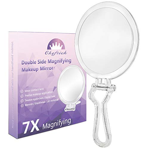 Cheftick Double Sided Hand Held Mirror