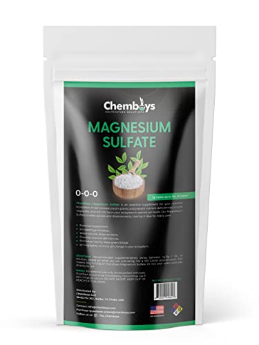 Chemboys Agricultural Grade Magnesium Sulfate Plant Food Made in USA