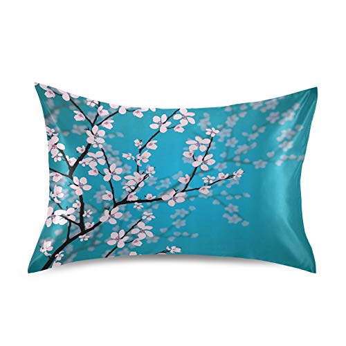 Cherry Blossom Flower Silk Pillowcase: Luxurious and Protective