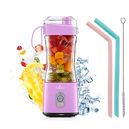 Chic Pink USB Rechargeable Portable Blender for On-the-Go Smoothies