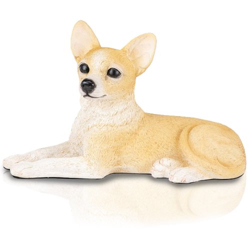 Chihuahua Shorthair Pet Urn - Secure Installation for Indoors or Outdoors