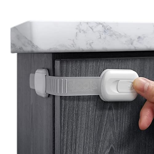 SAFELON 2 Pcs Baby Safety Fridge lock, Child Proof Freezer Door Lock,  Protect Refrigerators With Damaged Sealing Strips