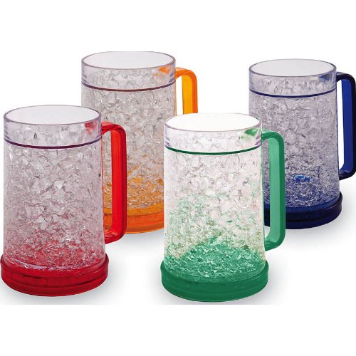 Chilled Beverages Made Easy with Double Wall Gel Freezer Mug
