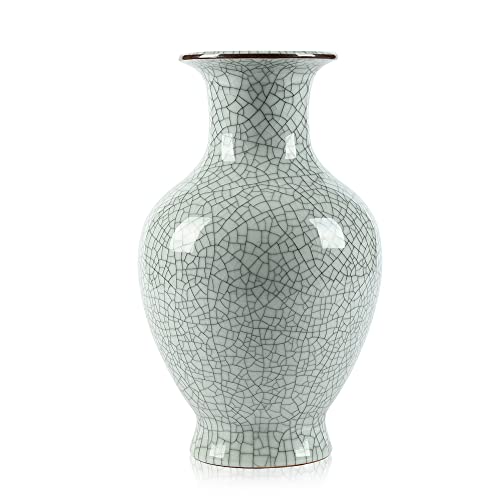 Chinese Ceramic Art Handmade Antique Crack Glaze Vase