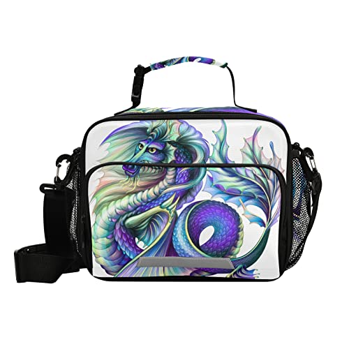Chinese Dragon Lunch Bag