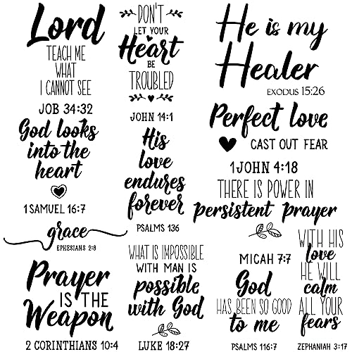 Christian Wall Decals Religious Peel and Stick