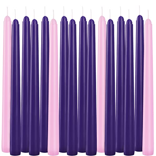 Christmas Advent Taper Candle Set