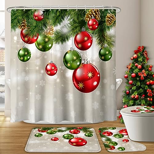 10 Unbelievable Christmas Shower Curtains For Bathroom for 2023 | Storables
