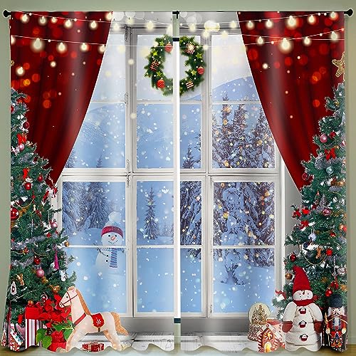 Christmas Curtains for Festive Home Decor
