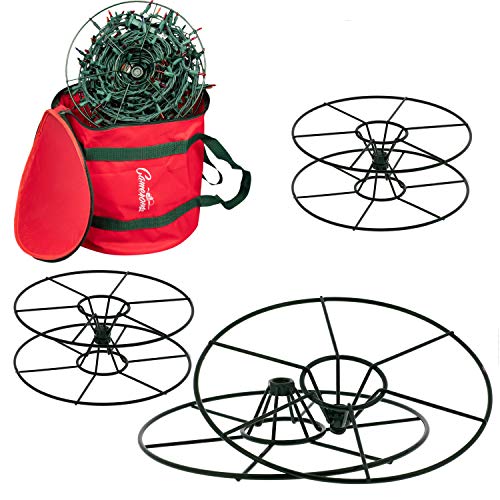 Christmas Light 12" Storage Reels Container (3pk)