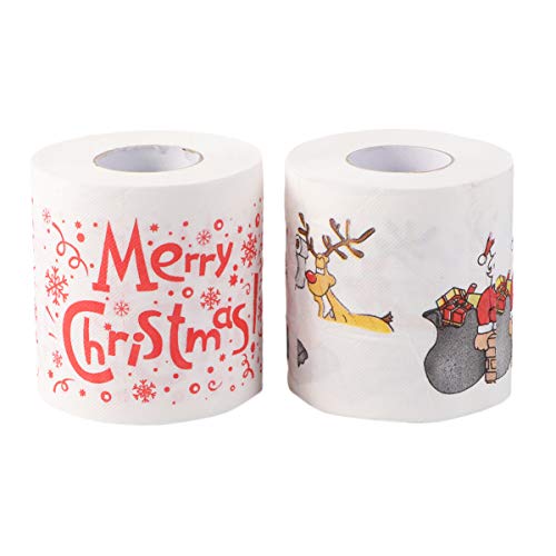 Christmas Tissue Roll - Merry Christmas Toilet Papers