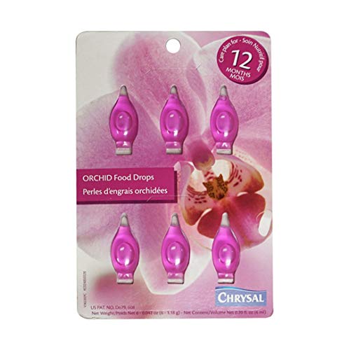 Chrysal Orchid Food Drops: Year Supply for All Orchid Species