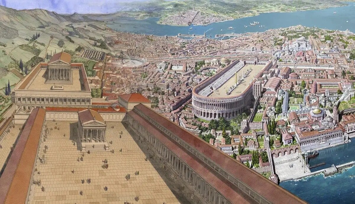 Cities Built Throughout The Roman Empire Modeled Their Urban Planning On Which City?