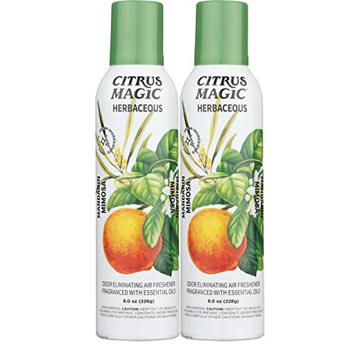 Citrus Magic Herbaceous Air Freshener Spray, Mandarin Mimosa