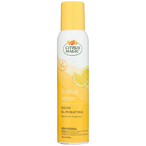 Citrus Magic Tropical Lemon Air Freshener Spray - 3oz