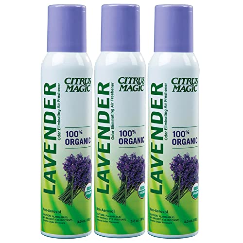 Citrus Magic Organic Air Freshener Spray, Lavender Eucalyptus