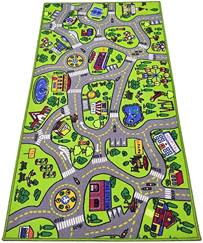 City Life Educational Road Traffic Play Mat