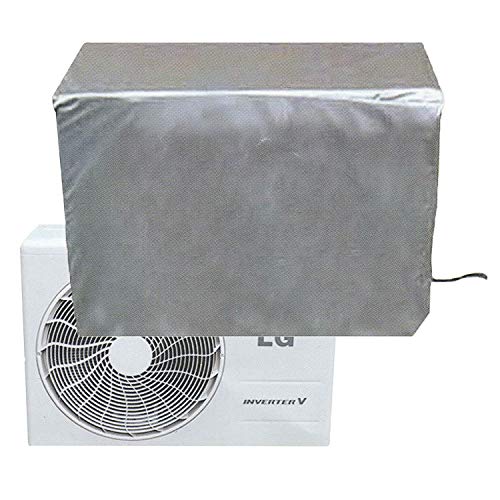 CLAIRLA Air Conditioner Waterproof Cover for Outdoor Unit & Winter Line Set