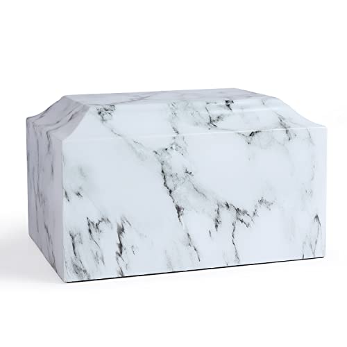 Classic Cultured Marble Cremation Urn