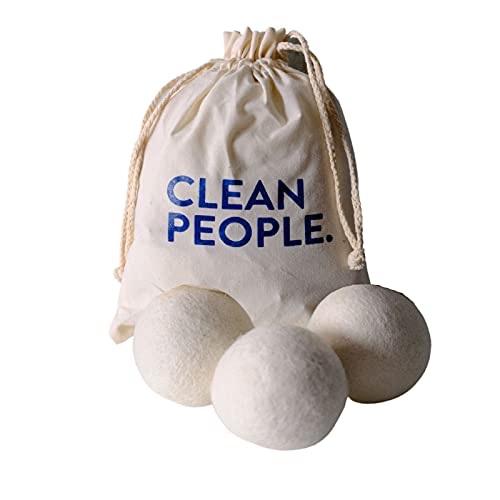 Clean People Dryer Balls - Natural Wool for Laundry