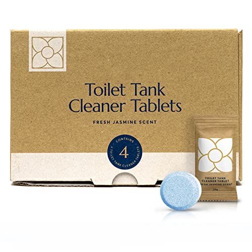 CLEANOMIC Toilet Tank Cleaner Tablets - 4 Pack