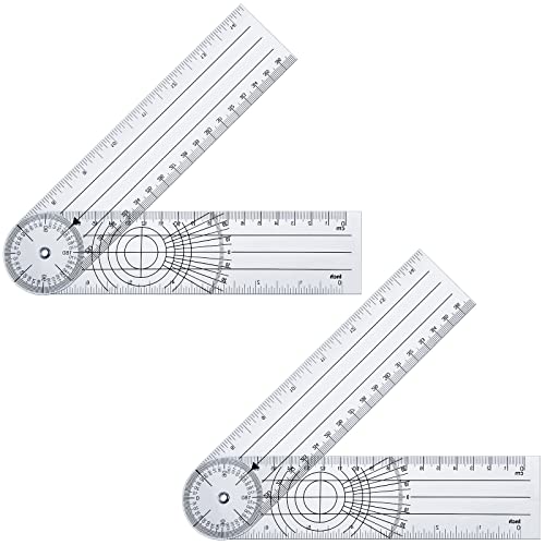 Clear Angle Finder Angle Ruler for School Office Measuring