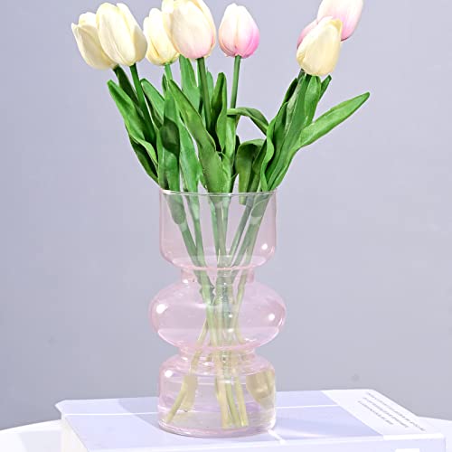 Clear Glass Flower Vases for Centerpiece