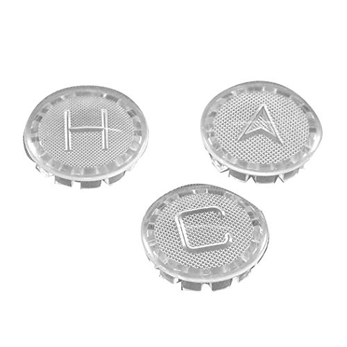 Clear Index Buttons for Price Pfister Faucets (3-Pack) by Danco