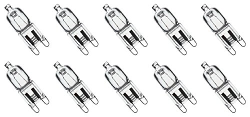 Clear Lense Dimmable Halogen Light Bulbs - 10 Pack