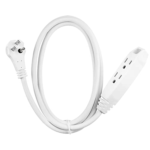 Clear Power 6 ft 3 Outlet Extension Cord