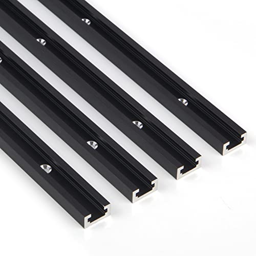 CLEAR STYLE T-Tracks 48 Inches 4 Pack for Woodworking