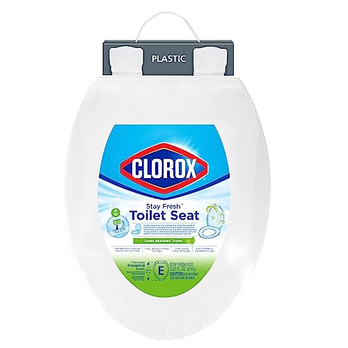 Clorox Antimicrobial Scented Toilet Seat with Easy-Off Hinges