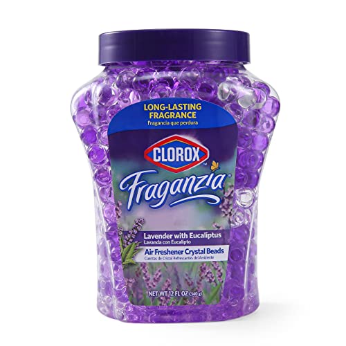 Clorox Fraganzia Lavender Eucalyptus Scented Air Freshener Gel Beads